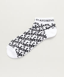 St ANDREWS（セントアンドリュース）の「【St ANDREWS】ＳＡロゴアンクルソックス（ソックス/靴下）」