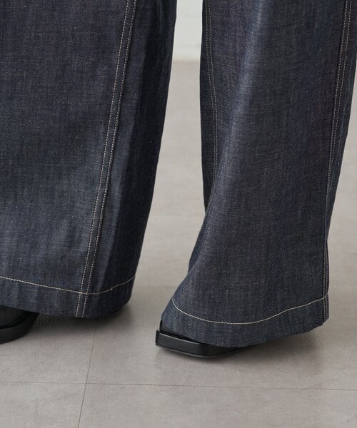 LOUNGEDRESS（ラウンジドレス）の「ハイウエストデニムパンツ（デニムパンツ・レディース・インディゴブルー・SMALL/MEDIUM）」の15枚目の写真