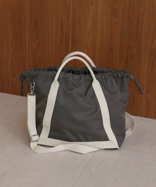 Bou Jeloud（ブージュルード）の「ライントートバック（トートバッグ・レディース・グレー/ブラック・ONESIZE）」の16枚目の写真