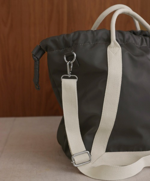 Bou Jeloud（ブージュルード）の「ライントートバック（トートバッグ・レディース・グレー/ブラック・ONESIZE）」の17枚目の写真