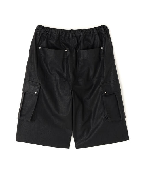 DANKE SCHON(ダンケシェーン)の「DankeSchon/ダンケシェーン/PULEATHER CARGO SHORTS(カーゴパンツ・メンズ・ブラック・M/L)」の11枚目の写真