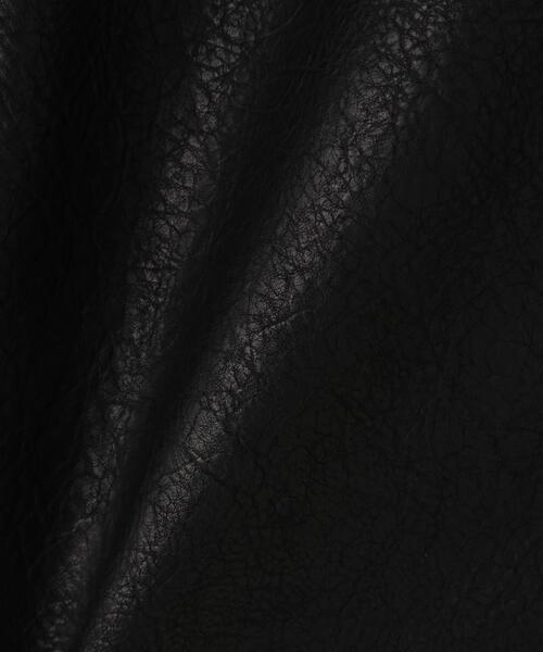 DANKE SCHON(ダンケシェーン)の「DankeSchon/ダンケシェーン/PULEATHER CARGO SHORTS(カーゴパンツ・メンズ・ブラック・M/L)」の4枚目の写真