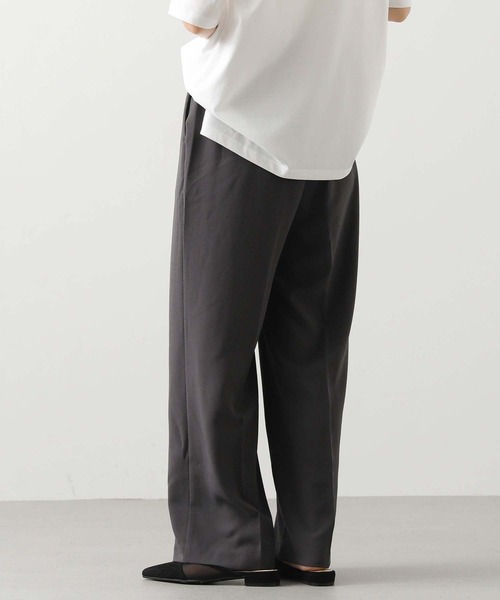 Gready Brilliant(グレディブリリアン)の「ジョーゼットワイドパンツ(その他パンツ・レディース・グレー/ブラック・FREE)」の17枚目の写真