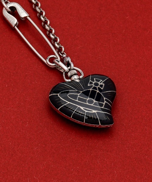 【美品✨】ヴィヴィアンウエストウッド　ネックレス　イヤリング　セット　赤　ハート ヴィヴィアン ウエストウッド Vivienne Westwood Vivienne