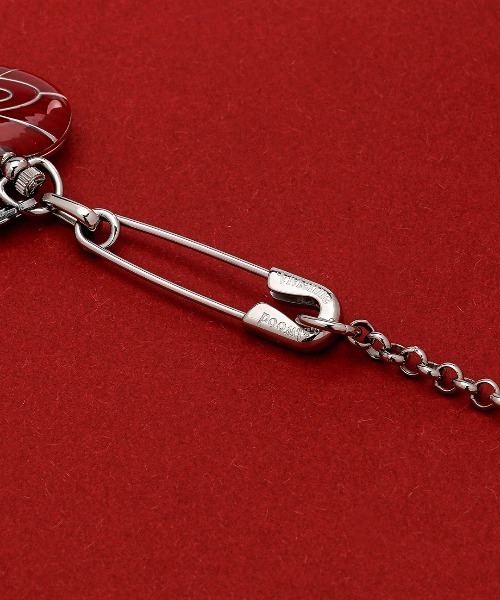 Vivienne Westwood(ヴィヴィアンウエストウッド)の「「Vivienne Westwood/ヴィヴィアン・ウエストウッド」ハートペンダントウォッチ(ネックレス・レディース・ピンク/レッド/ブラック・FREE)」の7枚目の写真