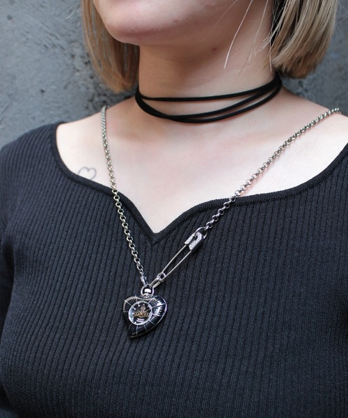 ヴィヴィアンウエストウッド 　ネックレス　ウォッチペンダント　ヴィンテージ Vivienne Westwood/ヴィヴィアン・ウエストウッド」ハートペンダント