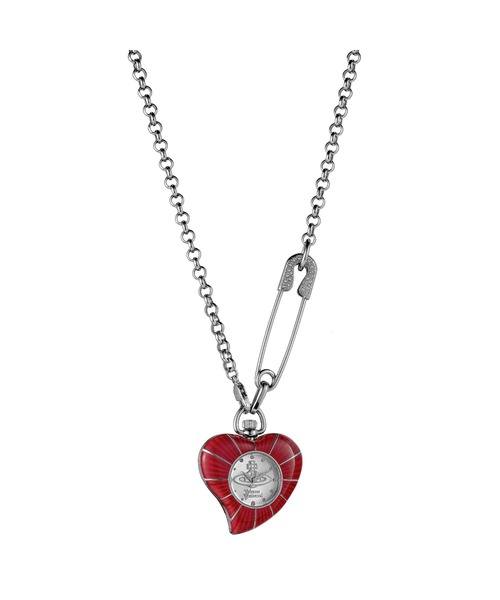 Vivienne Westwood(ヴィヴィアンウエストウッド)の「「Vivienne Westwood/ヴィヴィアン・ウエストウッド」ハートペンダントウォッチ(ネックレス・レディース・ピンク/レッド/ブラック・FREE)」の19枚目の写真