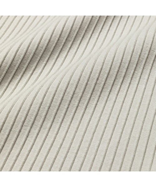 CALEE（キャリー）の「MULTI WAY LIB KNITTIN 5LENGTH CS（Tシャツ/カットソー・メンズ・サーモンピンク/ライトグレー/ブラック・LARGE/X-LARGE/MEDIUM）」の6枚目の写真