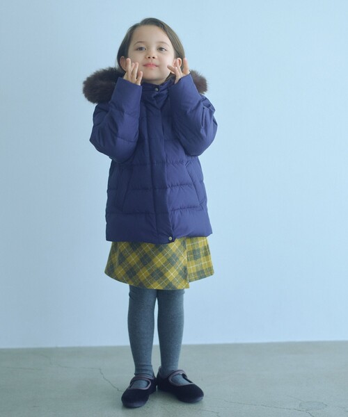 green label relaxing（グリーンレーベルリラクシング）の「ストラップ フラットシューズ  / キッズ  17cm-23cm（その他シューズ・キッズ・シャーベット/ダークグレー/ベージュ・20cm/21cm/18cm/19cm/23cm/22cm/17cm）」の4枚目の写真