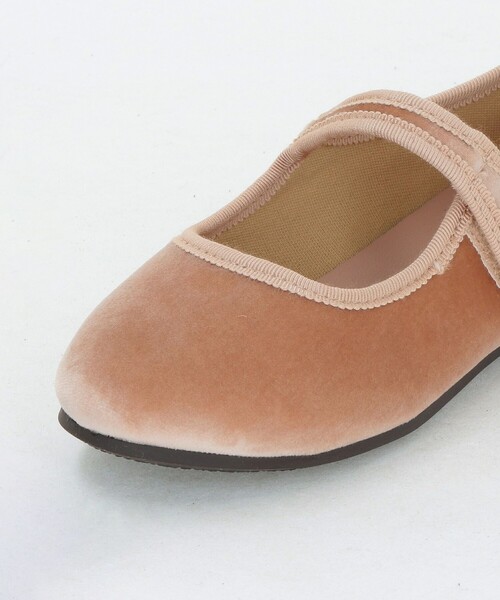 green label relaxing（グリーンレーベルリラクシング）の「ストラップ フラットシューズ  / キッズ  17cm-23cm（その他シューズ・キッズ・シャーベット/ダークグレー/ベージュ・20cm/21cm/18cm/19cm/23cm/22cm/17cm）」の14枚目の写真