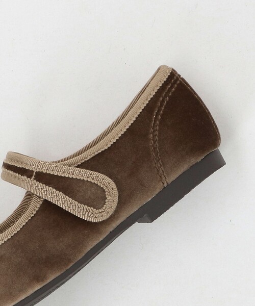 green label relaxing（グリーンレーベルリラクシング）の「ストラップ フラットシューズ  / キッズ  17cm-23cm（その他シューズ・キッズ・シャーベット/ダークグレー/ベージュ・20cm/21cm/18cm/19cm/23cm/22cm/17cm）」の18枚目の写真