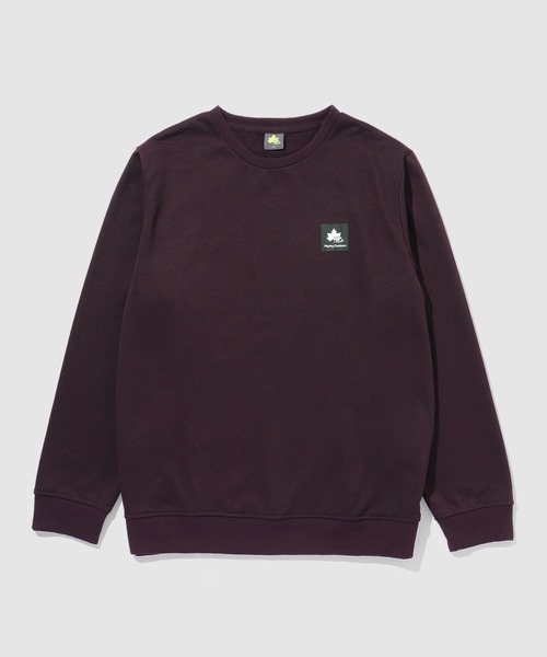 LOGOS（ロゴス）の「LOGOS ワンポイントロゴ裏毛トレーナー（Tシャツ/カットソー・メンズ・マスタード/ネイビー/グリーン/ブラック/ワイン/オフホワイト・L/XL/M）」の16枚目の写真