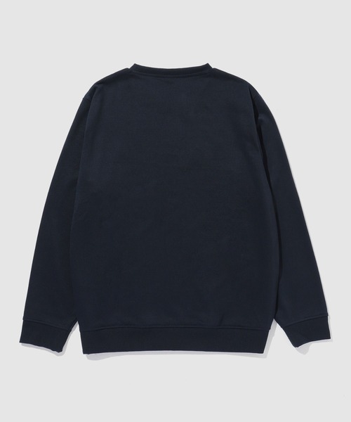 LOGOS（ロゴス）の「LOGOS ワンポイントロゴ裏毛トレーナー（Tシャツ/カットソー・メンズ・マスタード/ネイビー/グリーン/ブラック/ワイン/オフホワイト・L/XL/M）」の17枚目の写真