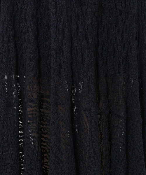 BABYLONE（バビロン）の「シアーレースマーメードスカート（スカート・レディース・アイボリー/ブラック・フリー）」の9枚目の写真