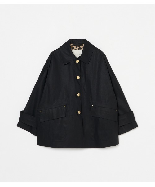HUMBIE SHORT MB LEO（ステンカラーコート）｜Mackintosh
