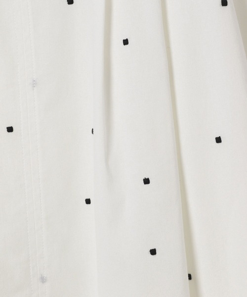 BAYFLOW（ベイフロー）の「ドット刺繍キャミワンピース（ワンピース・レディース・ブラック/ホワイト・FREE）」の8枚目の写真