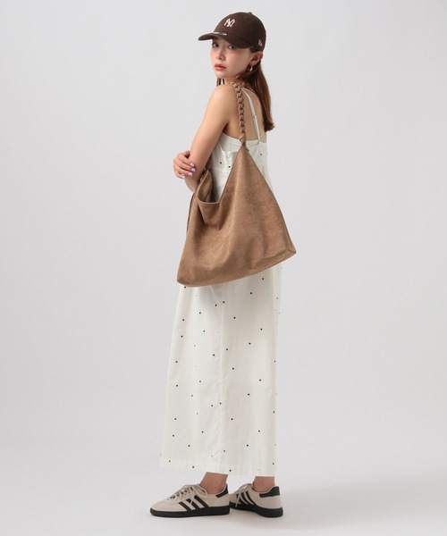 BAYFLOW（ベイフロー）の「ドット刺繍キャミワンピース（ワンピース・レディース・ブラック/ホワイト・FREE）」の11枚目の写真