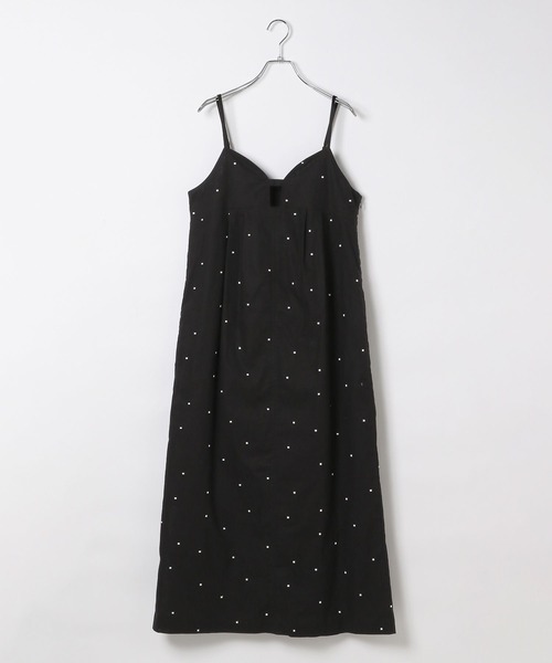 BAYFLOW（ベイフロー）の「ドット刺繍キャミワンピース（ワンピース・レディース・ブラック/ホワイト・FREE）」の20枚目の写真