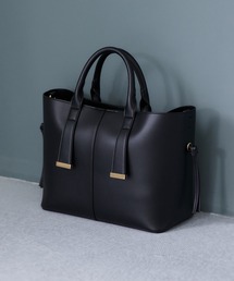 VIS | 【復刻/WEB限定】【A4収納】ゴールド金具付きノットトートバッグ/通勤・通学対応(トートバッグ)