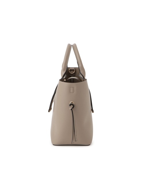 VIS（ビス）の「【復刻/WEB限定】【A4収納】ゴールド金具付きノットトートバッグ/通勤・通学対応（トートバッグ・レディース・ベージュ系その他/ブラック/ブラウン系その他・FREE）」の13枚目の写真