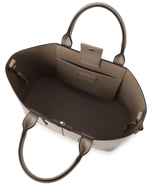 VIS（ビス）の「【復刻/WEB限定】【A4収納】ゴールド金具付きノットトートバッグ/通勤・通学対応（トートバッグ・レディース・ベージュ系その他/ブラック/ブラウン系その他・FREE）」の21枚目の写真