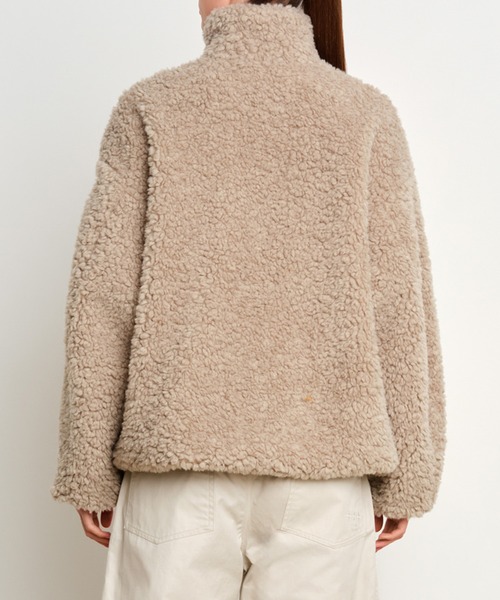 TATRAS（タトラス）の「TATRAS(タトラス) LUELA ルエラ（ブルゾン・レディース・グリーン/キャメル/ピンク/ライトグレー/ブラック/ブルー・3/2/1/4）」の8枚目の写真