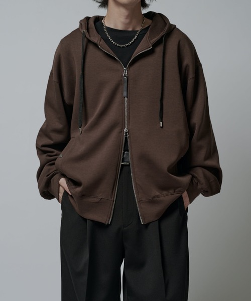 シルキーポンチZIPフーディ（パーカー）｜Lui's（ルイス）の