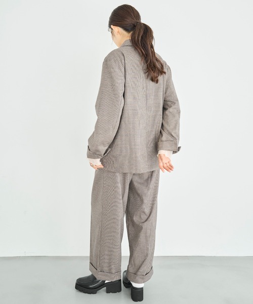 ダブルブレストジャケット【588077】（テーラードジャケット）｜mil