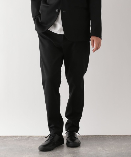 REFLEM ブラック ワークパンツ フリーサイズ フルレングスストレートパンツ・センタープレスなし （ブラック