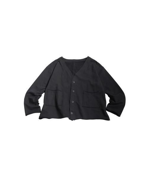 antiqua（アンティカ）の「Vネックカーディガン（カーディガン/ボレロ・レディース・スミクロ/ブラック・ONESIZE）」の15枚目の写真