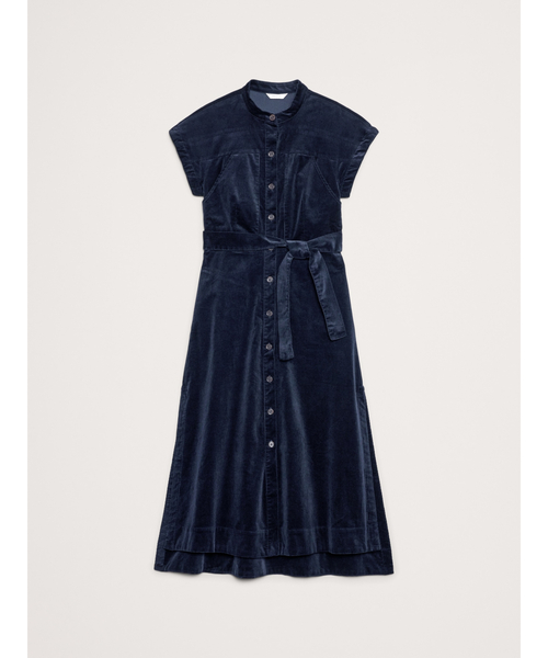 Banana Republic(バナナリパブリック)の「コーデュロイ ミディ シャツドレス(ワンピース・レディース・ダークブラウン/ネイビー・L/XS/S/M)」の8枚目の写真