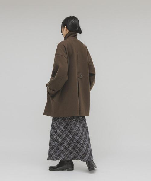 KBF(ケイビーエフ)の「チェックナロースカート(スカート・レディース・レッド系その他/ブルー系その他/ブラウン系その他/ネイビー・ONE)」の12枚目の写真