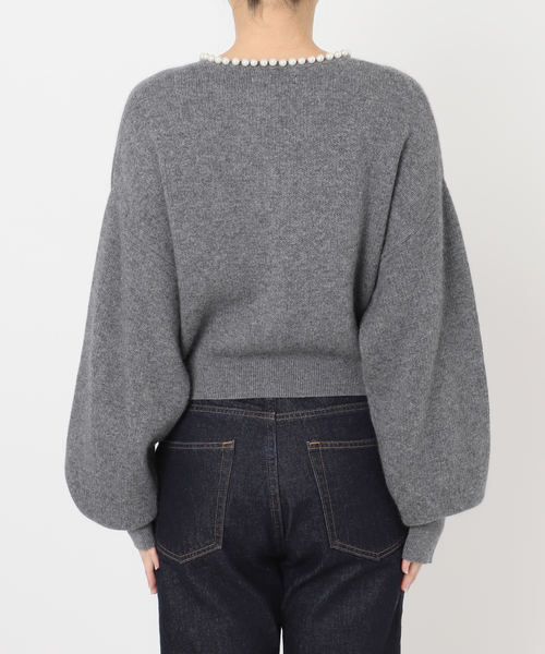 セール】パールカーディガン（カーディガン/ボレロ）｜SLOBE IENA