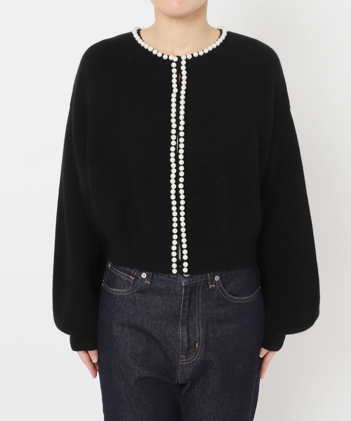 セール】パールカーディガン（カーディガン/ボレロ）｜SLOBE IENA