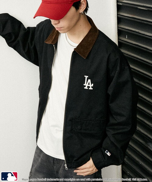 セール】MLB/メジャーリーグベースボール 別注 WORK JACKET/ワーク