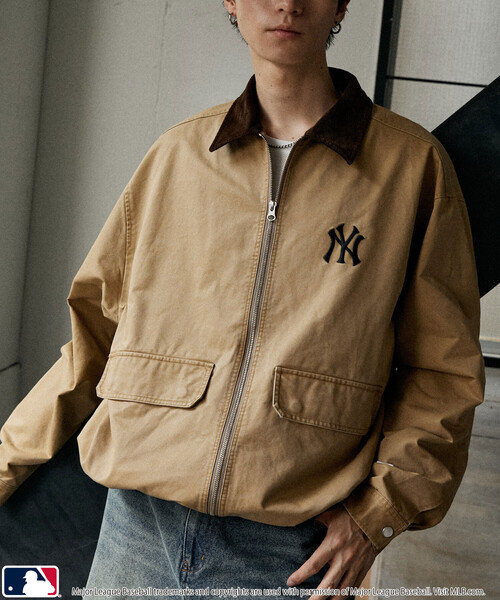 セール】MLB/メジャーリーグベースボール 別注 WORK JACKET/ワーク 