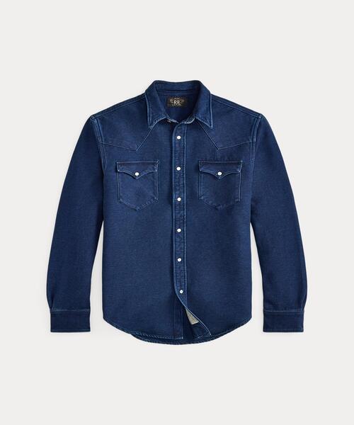 RRL ダブルアールエル　キャンプシャツ RRL Ralph Lauren (ダブルアールエル) ノーティカル プリント