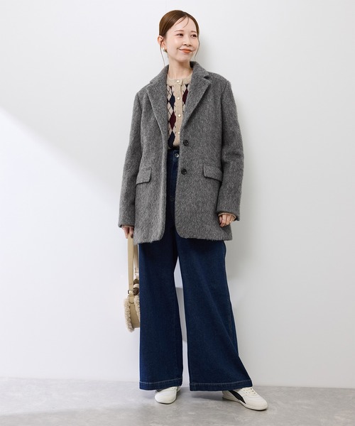 シャギーテーラードジャコット（テーラードジャケット）｜ROPE' PICNIC