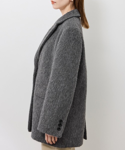 ROPE' PICNIC（ロペピクニック）の「シャギーテーラードジャコット（テーラードジャケット・レディース・グレー・FREE）」の16枚目の写真