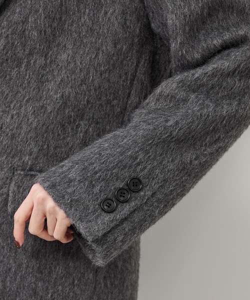 ROPE' PICNIC（ロペピクニック）の「シャギーテーラードジャコット（テーラードジャケット・レディース・グレー・FREE）」の20枚目の写真