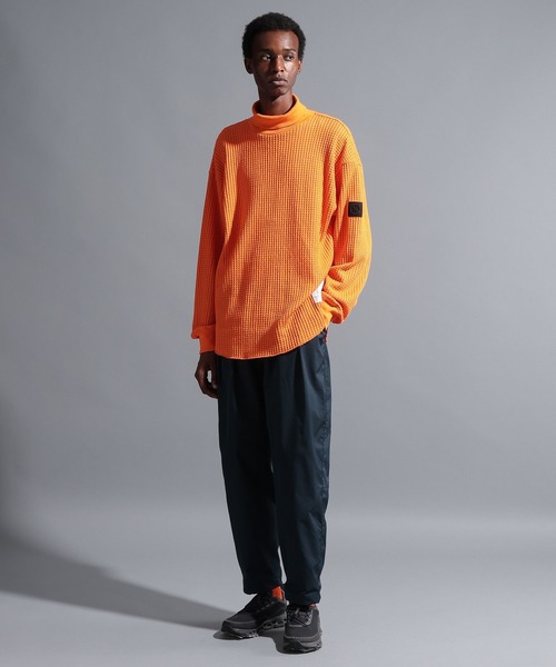 NUMERALS(ヌメラルズ)の「【NUMERALS】サーマルタートル(Tシャツ/カットソー・メンズ・オフホワイト/ブラック/オレンジ/ネイビー・MEDIUM/LARGE)」の19枚目の写真