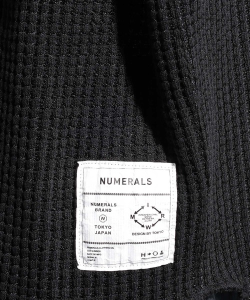 NUMERALS(ヌメラルズ)の「【NUMERALS】サーマルタートル(Tシャツ/カットソー・メンズ・オフホワイト/ブラック/オレンジ/ネイビー・MEDIUM/LARGE)」の9枚目の写真