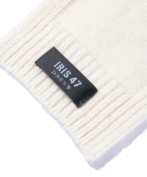 IRIS47(イリスフォーセブン)の「【IRIS 47】cashmere tie stole/カシミア タイ ストール(ストール/ショール・レディース・ホワイト/ライトブルー/ブラック・FREE)」の5枚目の写真