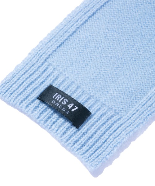 IRIS47(イリスフォーセブン)の「【IRIS 47】cashmere tie stole/カシミア タイ ストール(ストール/ショール・レディース・ホワイト/ライトブルー/ブラック・FREE)」の8枚目の写真