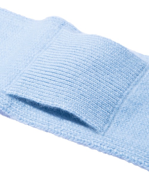 IRIS47(イリスフォーセブン)の「【IRIS 47】cashmere tie stole/カシミア タイ ストール(ストール/ショール・レディース・ホワイト/ライトブルー/ブラック・FREE)」の9枚目の写真