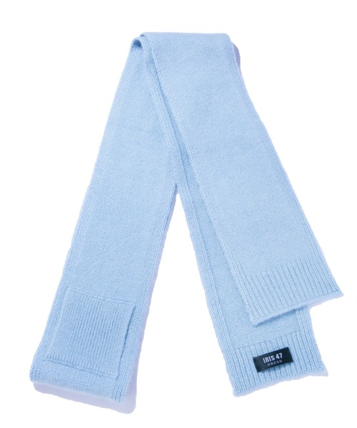 IRIS47(イリスフォーセブン)の「【IRIS 47】cashmere tie stole/カシミア タイ ストール(ストール/ショール・レディース・ホワイト/ライトブルー/ブラック・FREE)」の10枚目の写真