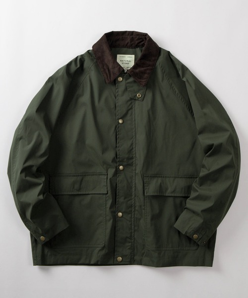 セール】【71】襟コーデュロイ ハンティングジャケット（ブルゾン
