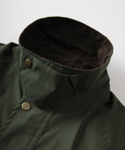 make a ray!（メイク ア レイ！）の「【71】襟コーデュロイ ハンティングジャケット（ブルゾン・メンズ・ブラック/アイボリー/カーキ・M/XL/L）」の14枚目の写真