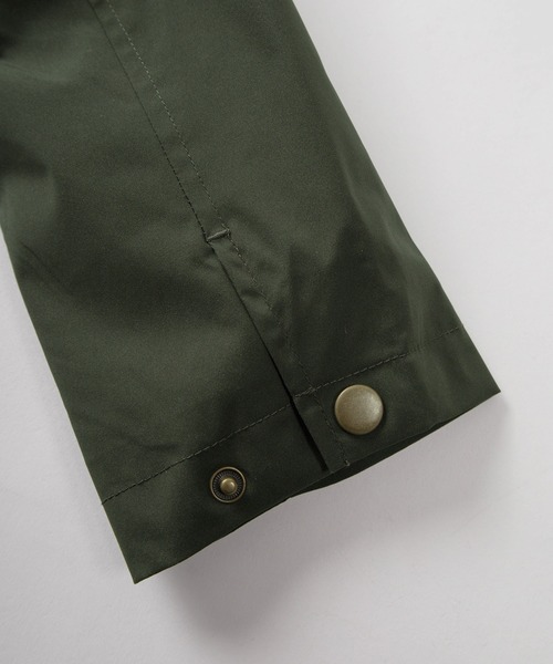 make a ray!（メイク ア レイ！）の「【71】襟コーデュロイ ハンティングジャケット（ブルゾン・メンズ・ブラック/アイボリー/カーキ・M/XL/L）」の9枚目の写真