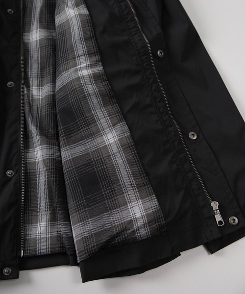 make a ray!（メイク ア レイ！）の「【71】襟コーデュロイ ハンティングジャケット（ブルゾン・メンズ・ブラック/アイボリー/カーキ・M/XL/L）」の4枚目の写真